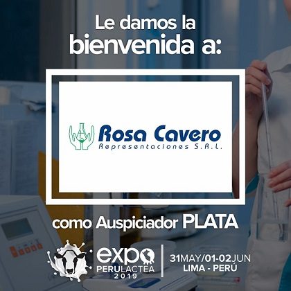 EXPOPERULACTEA 2019 da la Bienvenida a: Rosa Cavero como Auspiciador Plata