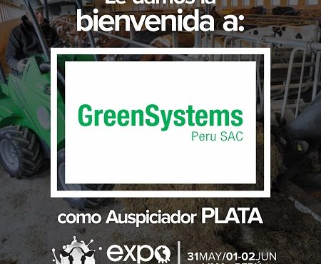 Expoperulactea 2019 da la Bienvenida a: GreenSystems Perú como Auspiciador Plata